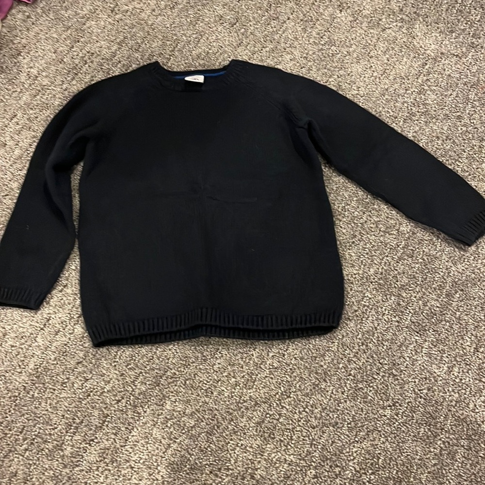 Navy sweater